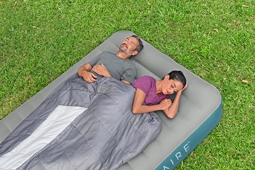Bestway 80" x 60" x 14"/2.03 m x 1.52 m x 36 cm AlwayzAire Fortech Air Mattress Queen Rechargeable Dual Pump – Image 5