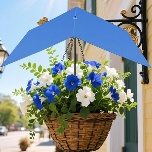 Sombrilla para plantas de terraza que decora y cuida el porche exterior 2