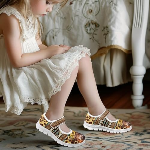 Coloranimal Mary Jane Shoes Girls Princess Shoes Ballet Dance Flats Casual School Uniform Shoes Breathable Girls Flats Footwear4