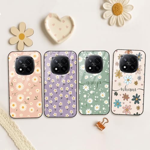 Image of COLORflow Back Cover Compatible with Redmi Note 14 Pro Plus | Daisy Garden Customized | Shockproof TPU Bumper with Camera Protection Back Cover Compatible with Redmi Note 14 Pro Plus
