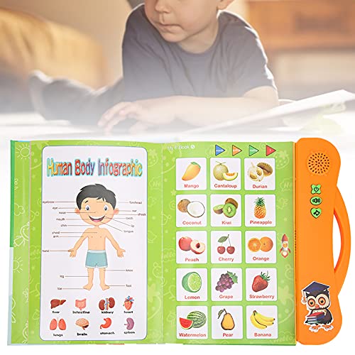Livre sonore électronique anglais enfants étanche avec stylo tactile