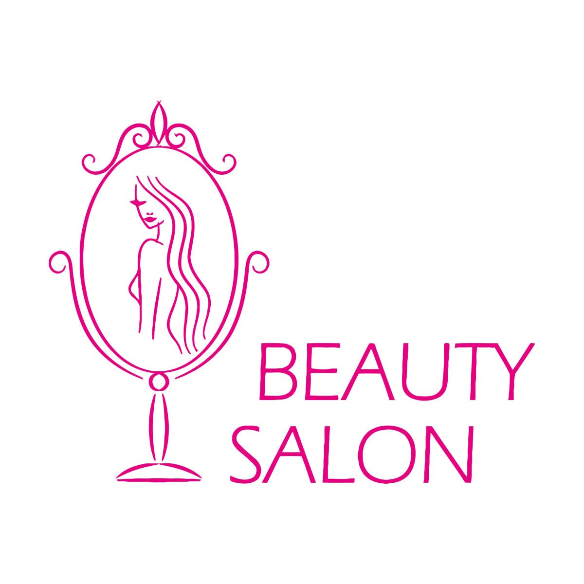 Engraving Stickers Spa Beauty Salon Fashion Women 81x103.1cm Removable Without Leaving Glue Extra Large Rosered — image 1