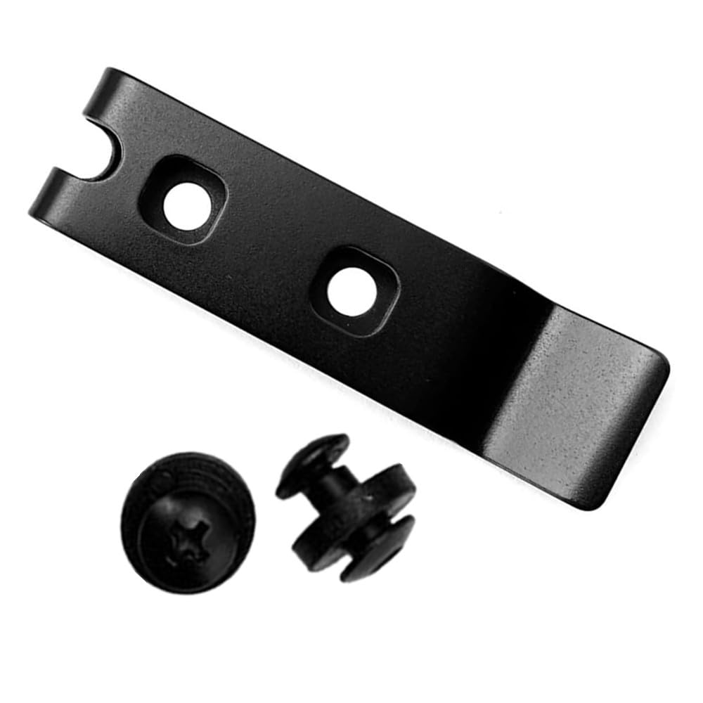 K Guaina Clip Vita, Fodero Coltello Con Clip Posteriore, Accessori Per Zaino Cintura Vita Nero