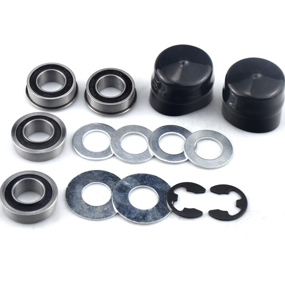 Kit Cuscinetti Per Ruote Anteriori Tosaerba – Conversione Da Boccola A Cuscinetto, Diametro 19 Mm, Per 9040
