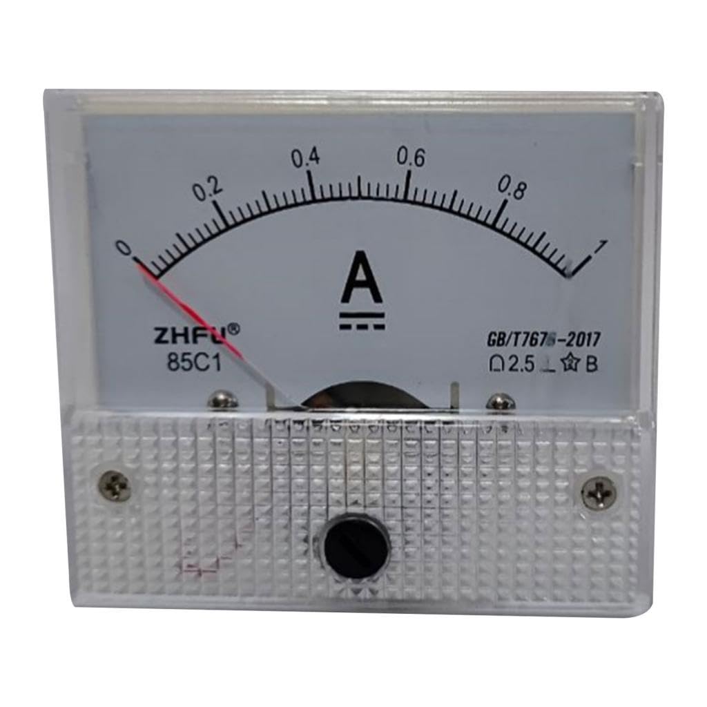 Dc Ammeter Analog Panel Meter Amp Meter Current Gauge 85C1 0-1A|Home & Garden|Tools|Measuring & Layout Tools|Meters Sensors & Probes-image-42