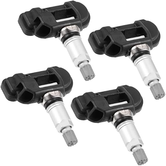 Tire Pressure Sensor,4pcs Tyre Pressure Monitoring System Tpms Sensor Compatible with Mercedes-Benz A-Class B-Class C-Class CL-Class CLA CLS E-ClassG-Class Tire Pressure Monitor Sensor