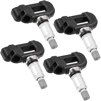 Tire Pressure Sensor,4pcs Tyre Pressure Monitoring System Tpms Sensor Compatible with Mercedes-Benz A-Class B-Class C-Class CL-Class CLA CLS E-ClassG-Class Tire Pressure Monitor Sensor