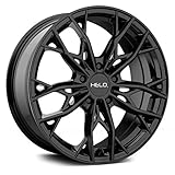 HELO HE907 Gloss Black Wheel Chromium (hexavalent compounds) (17 x 7. inches /5 x 72 mm, 38 mm Offset)