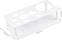 Vista 2 de TOPINCN Kit de coctelera de barman soporte de plástico para ahorrar espacio, organizar almacenamiento, soporte para herramientas de bartender, barra