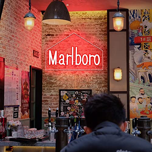 Image of Bar Neon Sign for Wall Decor Bar Neon light for Man Cave Dimmable Led Business Sign Suitable for Store Bistro Bar Pub Bedroom Restaurant Party Club Birthday Gift Size 13.4 * 8.3In(ZLD003)