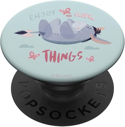 Disney Winnie The Pooh Eeyore Enjoy the Little Things PopSockets PopGrip estándar