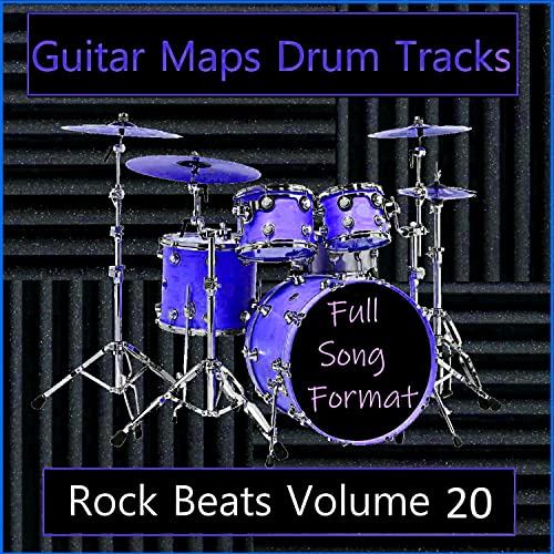 Drum Tracks Rock Beats for Bass Guitar, Vol. 20 by Guitar Maps Drum Tracks on Amazon Music