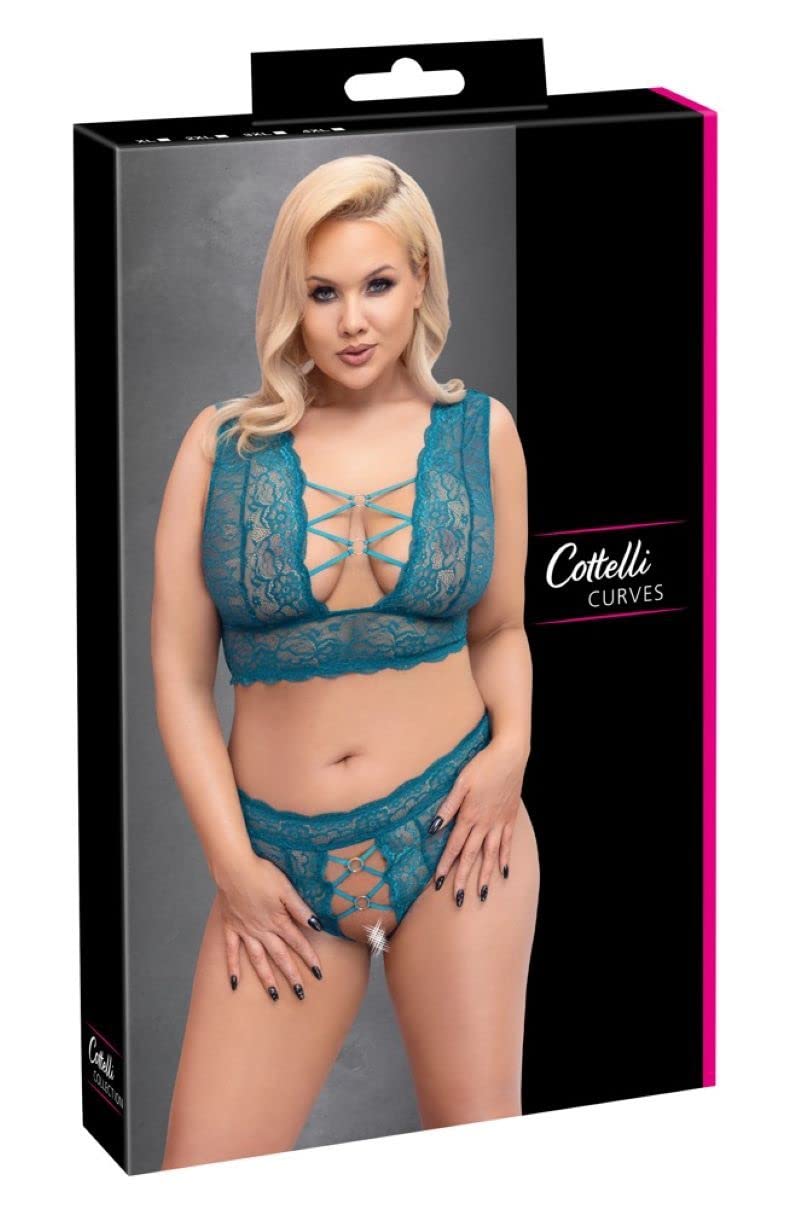Cottelli CURVES Set-22141054061 Vert 2XL
