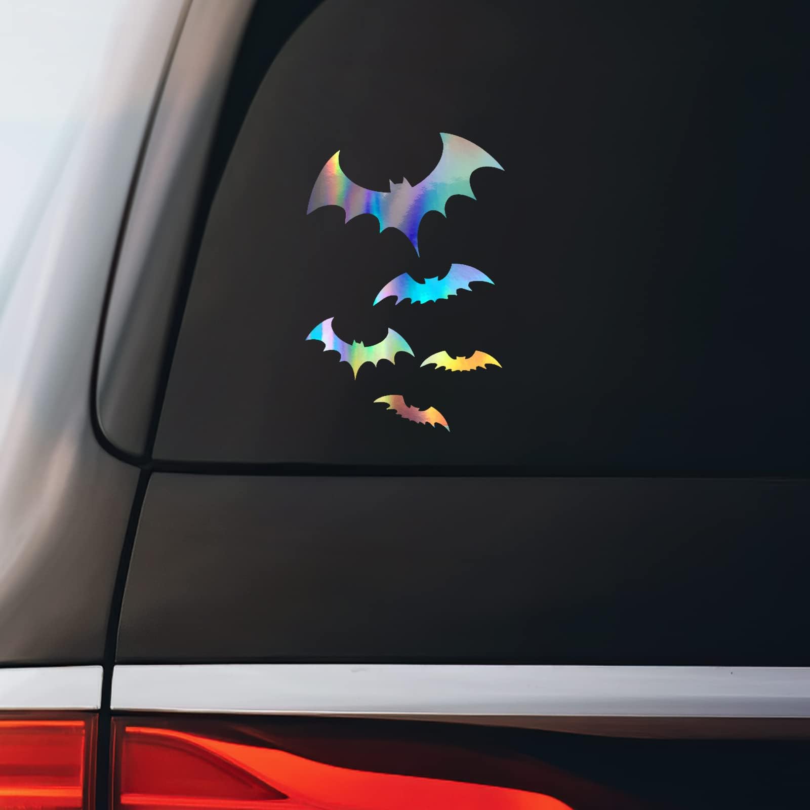 Bargain Max Decals Bats Vinyl Sticker Notebook Car Laptop 3.75''x5.5'' | Holographic |
