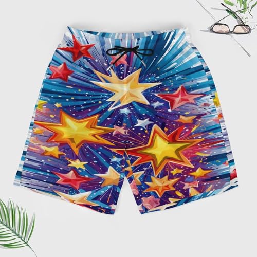Dolphin Summer Mens Swimtrunks Workout Soft Shorts Running Pants with Pockets4
