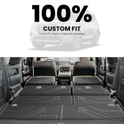 Image of LASFIT Cargo Mats for Nissan Armada 2026 2025 / Infiniti QX80 2025-2026