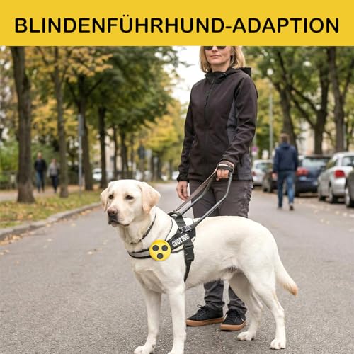 Katyjun Blindenbinde Für Arm 4 Stück Set Blindenabzeichen Für Senioren Kinder Frauen Blindenhunde Armbinder Mit Auffälliger Gelb Schwarz Warnfarbe Langlebiges Hilfsmittel Für Sehbehinderte