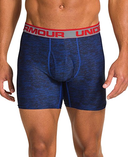 Under Armour Men's UA Original Series Printed Boxerjock Small Royal Blue