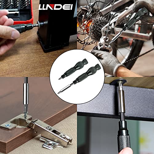 Precision Screwdriver Set/Screwdriver Bit Kit, Llndei Aluminum Alloy Screwdriver Set 50Pcs-Magnetic Multi Bits, Professional Repair Tool Kit For Diy Electronics Repair, Household Repair, Gift For Men #TOP1