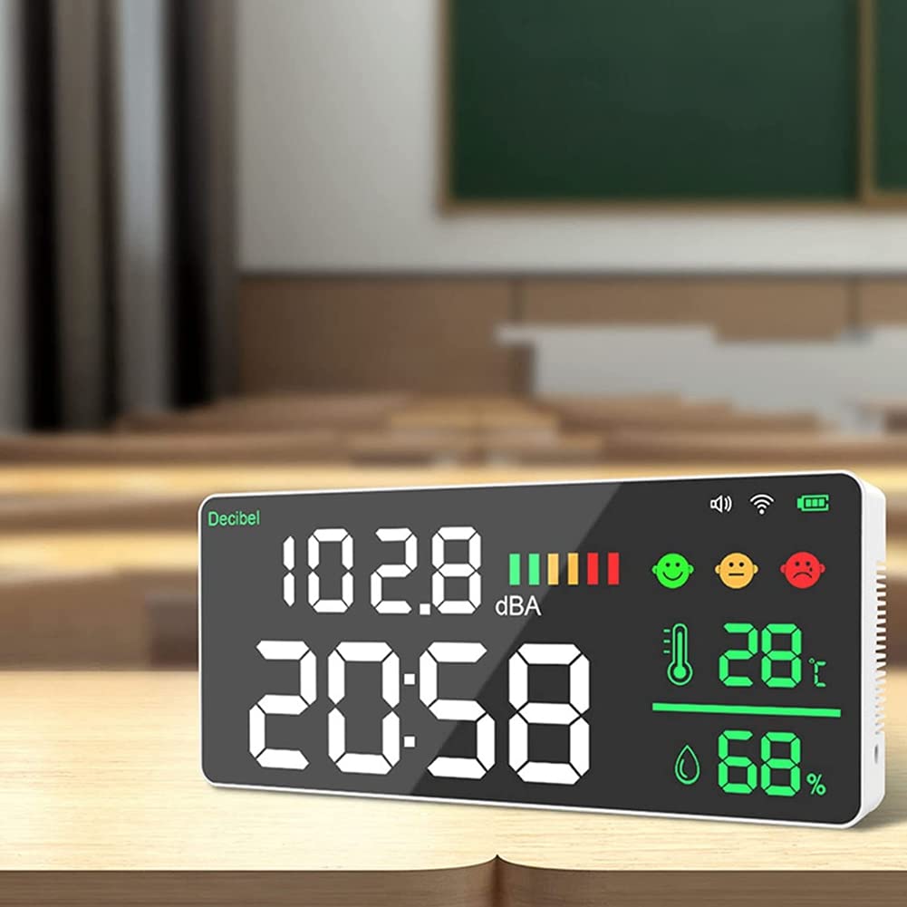 Benetech GT1355 Decibelmeter Datalogger - 31000 meetwaarden - A & C - Grafiek - Oplaadbare accu - Tot ±1,5 dB nauwkeurig - Fast & Slow