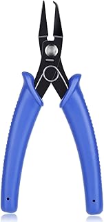 Split Ring Pliers for Jewelry Making, Evatage Split Jump Ring Opener Tool Keychain Pliers for Opening Split Ring, Key ring, Opening Pliers for Jewelry Making