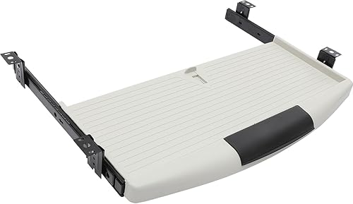 Caja para teclado de computadora, bandeja de teclado debajo de la mesa, cajón de teclado, soporte para computadora de escritorio, soporte para