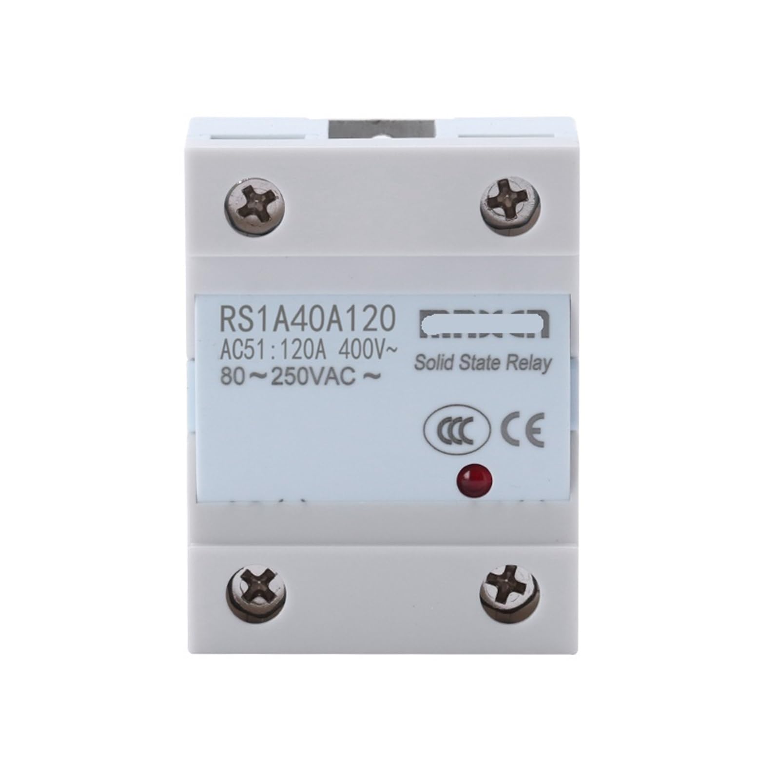 Relais à semi-conducteurs RS1A40A120AC-AC 120A pour contrôle industriel de tension