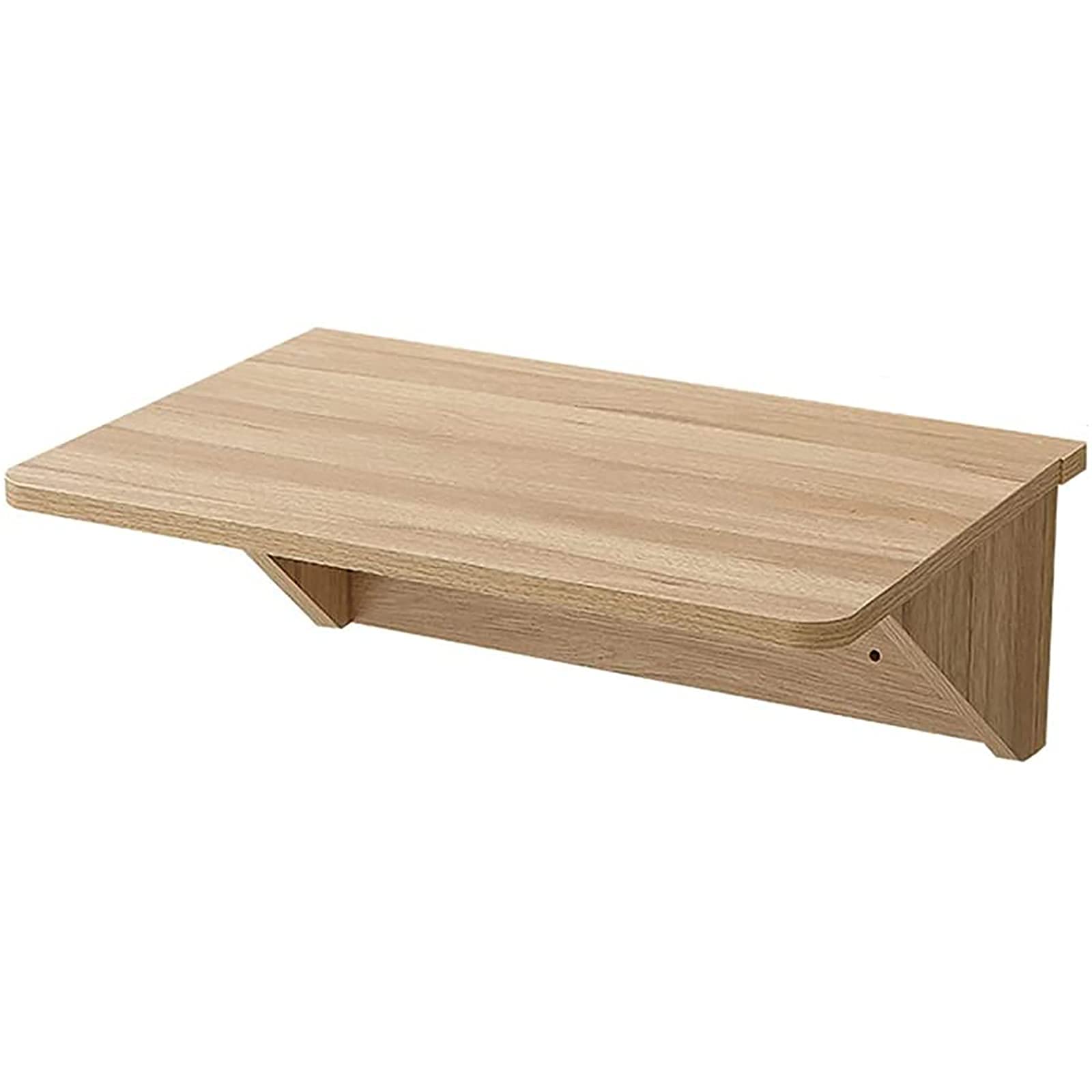 Bureau d'ordinateur mural pliable en bois pour petit espace