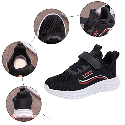 Kids Mesh Shoes Boys Girls Sneakers Lightweight Athletic Walking/Running Tennis Slip On Shoes(Toddler/Big Kid)2
