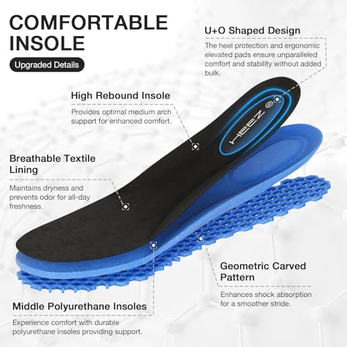 Image of HEEZ Men's Dress Shoes Lace Up Oxford Shoes Classic Square Toe Formal Shoes for Men