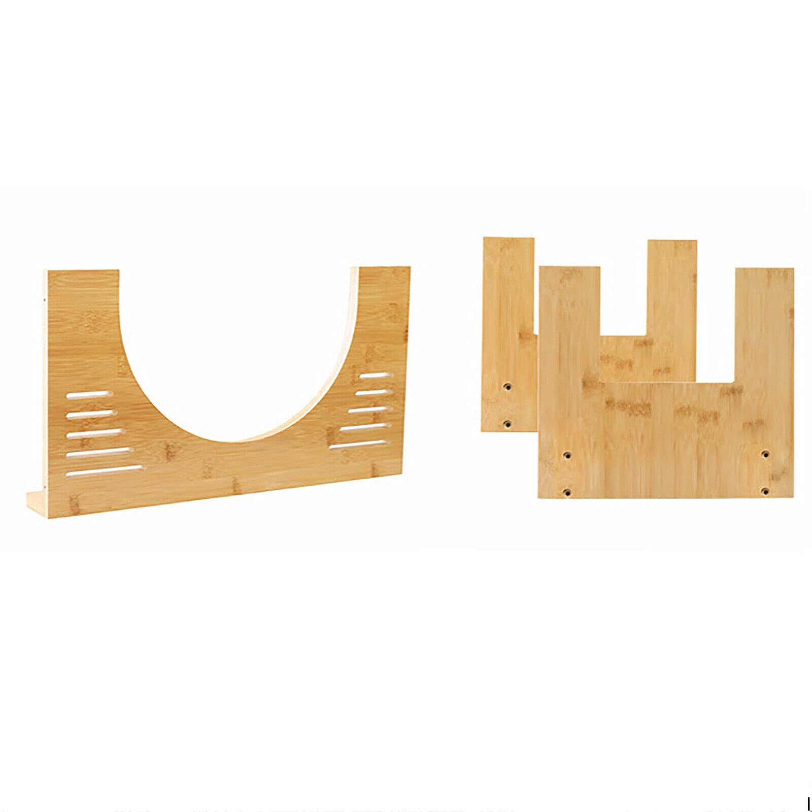 Taboret toaletowy z bambusa, podnóżek dla dzieci, pomoc w toalecie, regulacja wysokości 17-22 cm, antypoślizgowy podnóżek WC