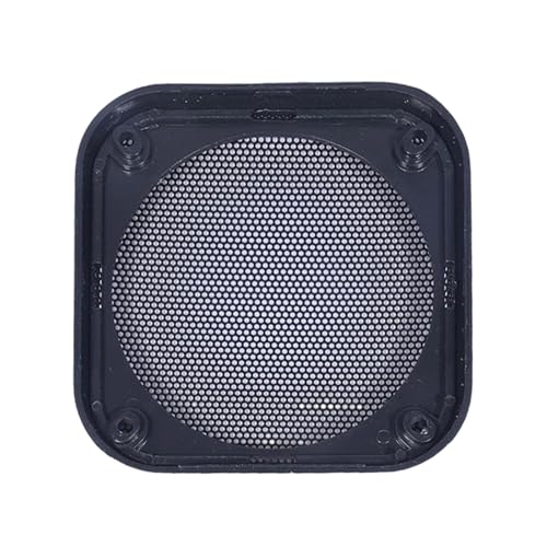 jiingekk Rejilla para altavoces de coche de 4/5 pulgadas, cubierta protectora para altavoces de coche, cubierta cuadrada para parrilla