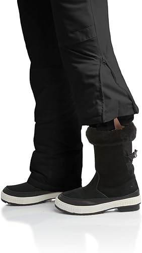 Miniatura 5 de Overol con peto de esquí para mujer, impermeable, aislado, para snowboard, pantalones de nieve para mujer (tallas S-2XL)