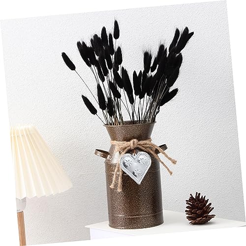 Flores secas Rabbit Tail Grass de 60 piezas para decoración miniatura 3