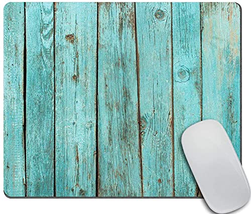 Pawnsuny Vintage Wood Texture Background Passion Sparks Dream, Life Needs Sports Unique Design Non-Slip Rubber Gaming Mouse Pad