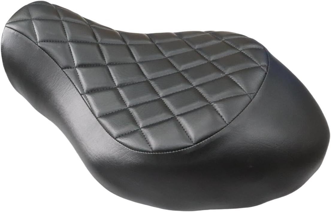 YIBO Low profile and wide professional seat for Harley Sportster XL883 1200 N 48 2005-2013 new 2006 2007 2008 2009 2010 2011 2012 2013 2014 (Style 2)