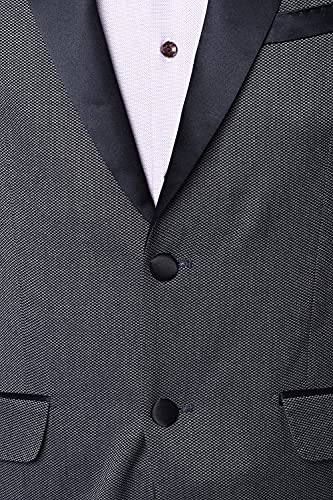 Image of Peter England Men's Rayon Two Piece Suit-Dress Set