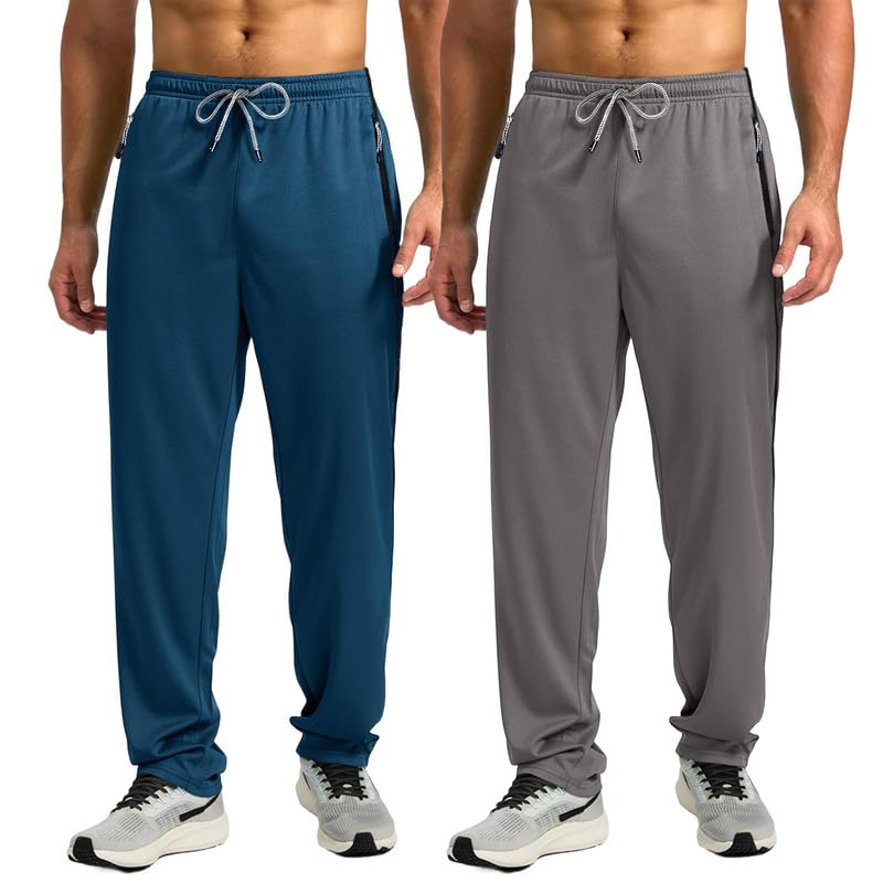 Pinkmint Men’s Combo Track Pant l Spendex Pocket Regular Track Pant l Stylish Sports & Gym Wear (Pack of 2)