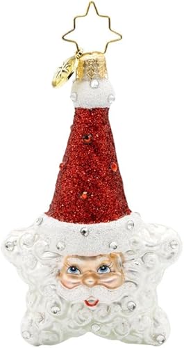 Miniatura 7 de Christopher Radko Adorno decorativo de cristal europeo hecho a mano para árbol de Navidad, gema Choo Choo Express