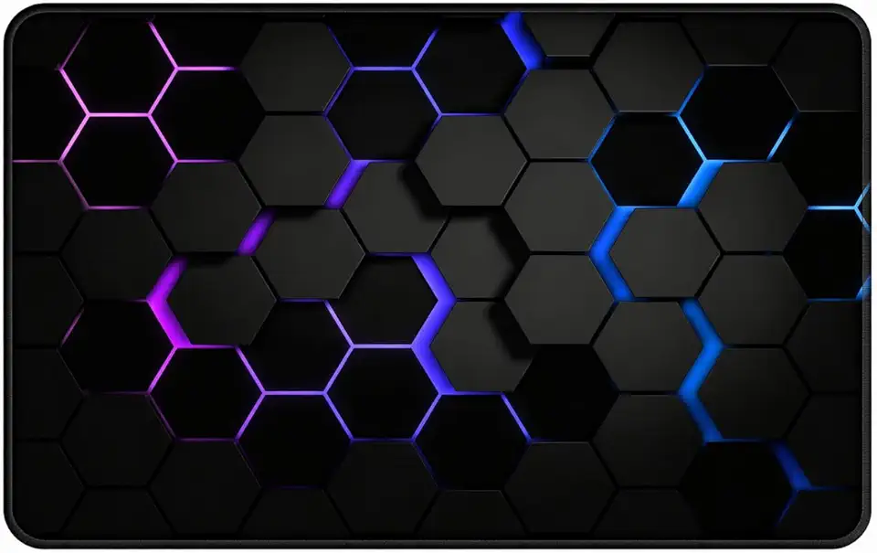 Mouse Pad Gamer Tapete De Mesa 80x30cm Extra Grande Impermeável Antiderrapante - Ideal para PC, Desktop e Notebook