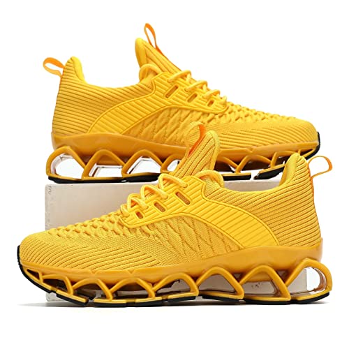 Image of Womens Slip-ins Running Shoes Blade Tennis Walking Sneakers Comfortable Fashion Non Slip Work Sport Shoes Gym Trainers