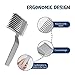 Men's Blending Fade Tool Gradient Haircut Guide, Clipper Attachment for Flat Top Trimming, Styling and Blending Accessory for Hair Cutting, Gray ABS Plastic, Barber and Home Use (Gray 1PC)