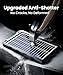 POWOXI Upgraded 7.5W-Solar-Battery-Trickle-Charger-Maintainer-12V Portable Waterproof Solar Panel Trickle Charging Kit for Car, Automotive, Motorcycle, Boat, Marine, RV,Trailer, Snowmobile, etc.