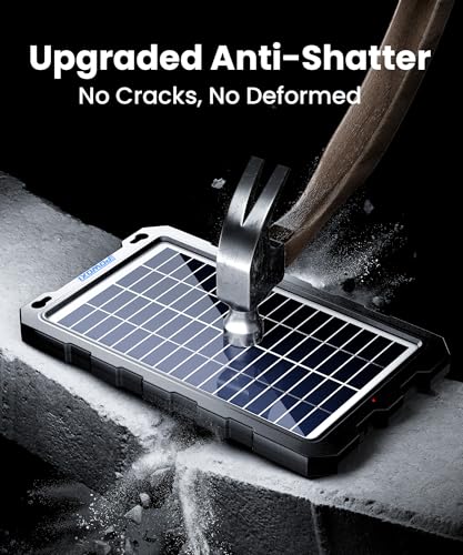 powoxi upgraded 75w-solar-battery-trickle-charger-maintainer-12v portable waterproof solar panel trickle charging kit for car automotive motorcycle boat marine rvtrailer snowmobile etc