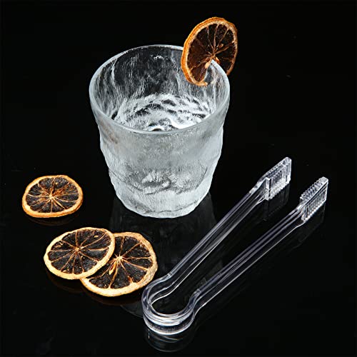 Dirbuy 24Pcs Plastic Tongs For Serving, Plastic Buffet Serving Tongs Mini Serving Tongs, Disposable Small Clear Tong For Party Candy Bar Ice Sugar（6.3 Inch） #TOP3