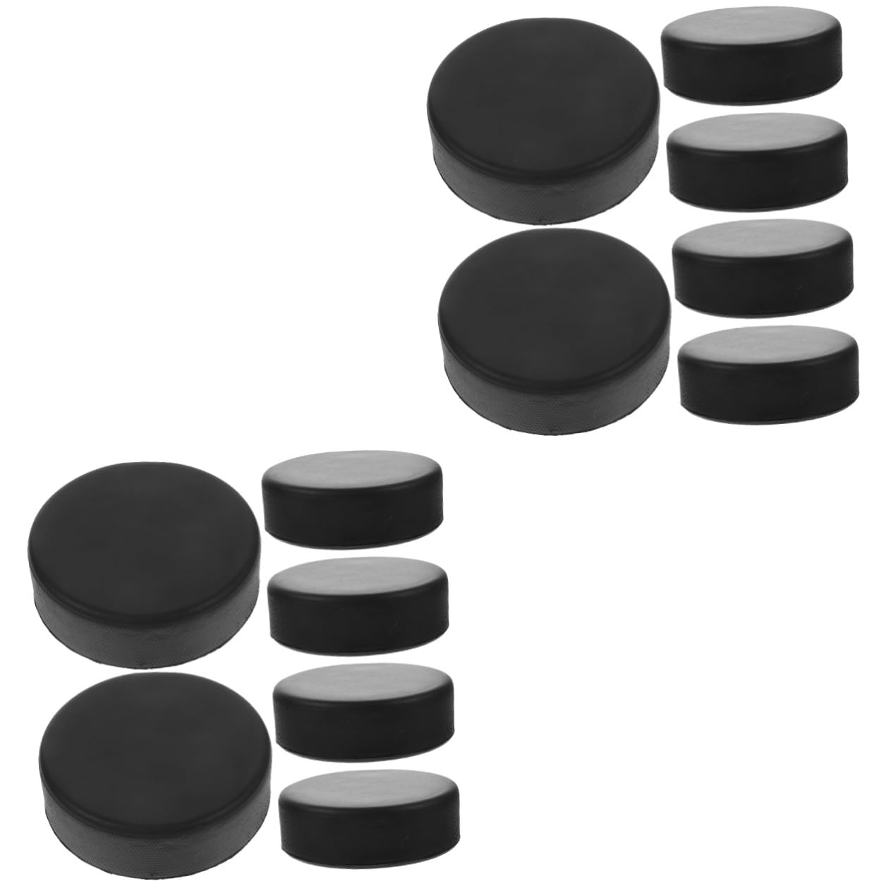 BESPORTBLE Palet Rondelle De Hockey sur Glace pour La Pratique Match De Hockey Bâche De Hockey Rondelle De Course De Hockey sur Glace Air-Hockey Black Unité Centrale