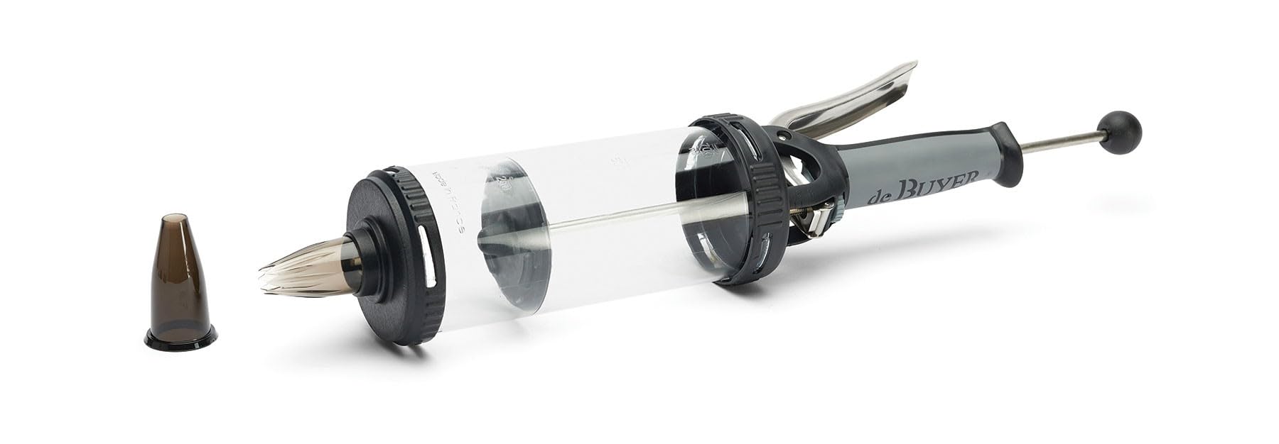 Tube à pression De Buyer avec 2 douilles pour pâtisserie précise