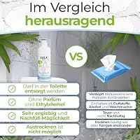 BULA® Popo (Baby u. Toiletten) Feuchttuch Schaum 150ml für dein Toilettenpapier | nachhaltige Alternative für über 200 Feuchttücher | natürliche Inhaltsstoffe – Ansicht 7