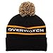 Overwatch Jaquarded Yellow Black Beanie