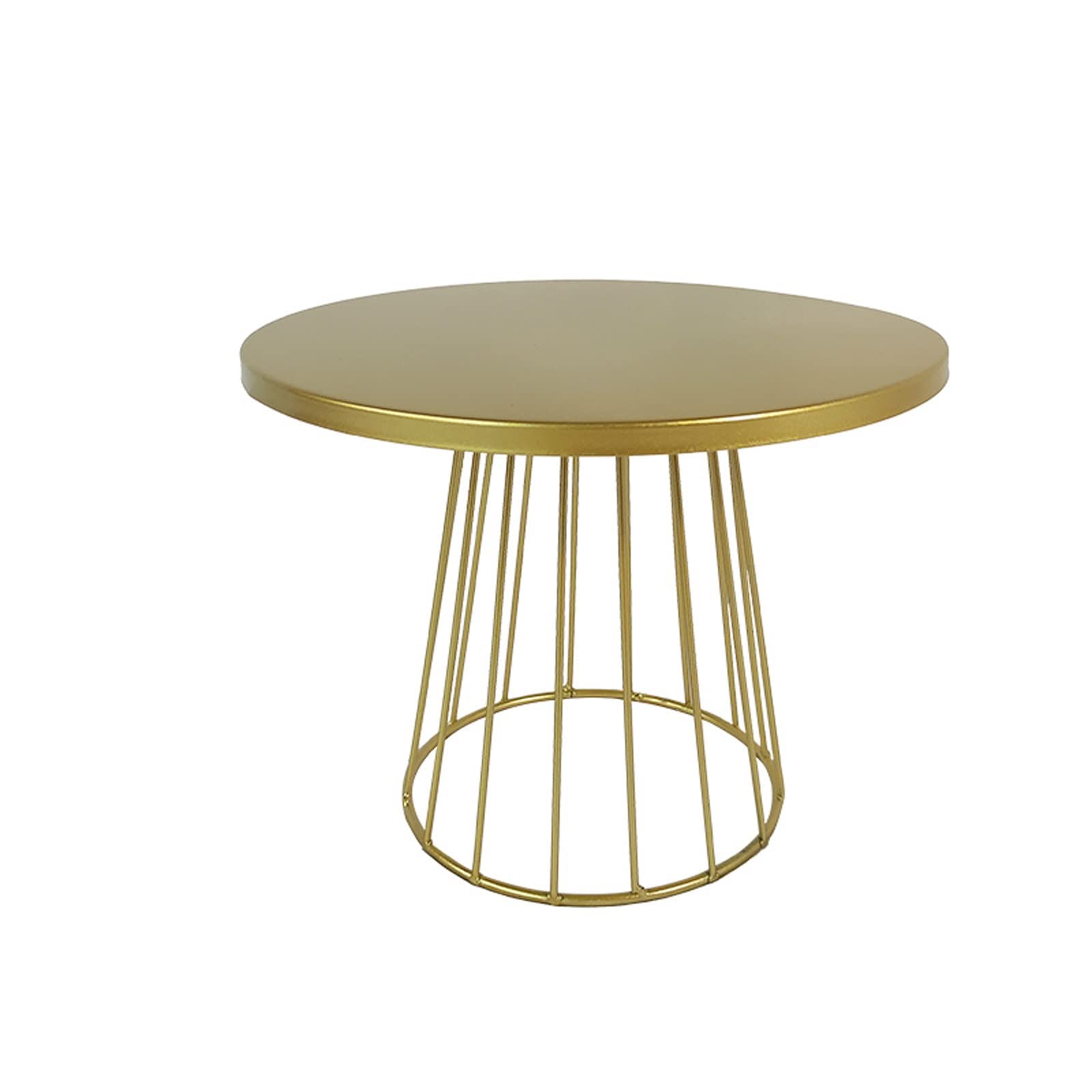 Kuchenständer ServierStänder Hochzeits-Eisentortenständer, Kuchen, Dessert, Gebäck, Obst, Erfrischungstablett, Desserttablett, Snack-Tablett, Kuchenständer Tortenständer ( Color : Gold , Size : Large